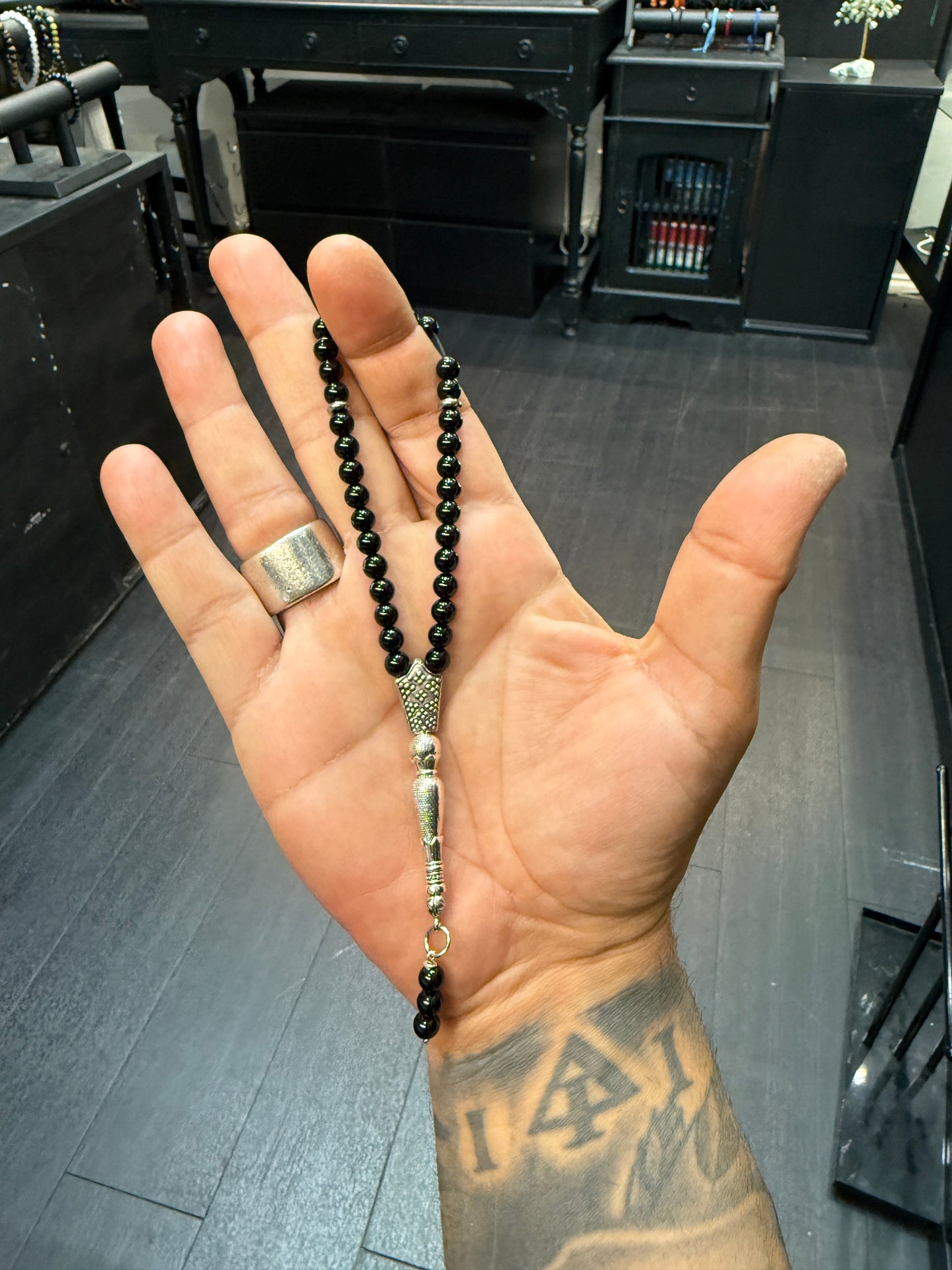 Ottoman Collection Mini 33 Tasbih / Masbaha - Onyx