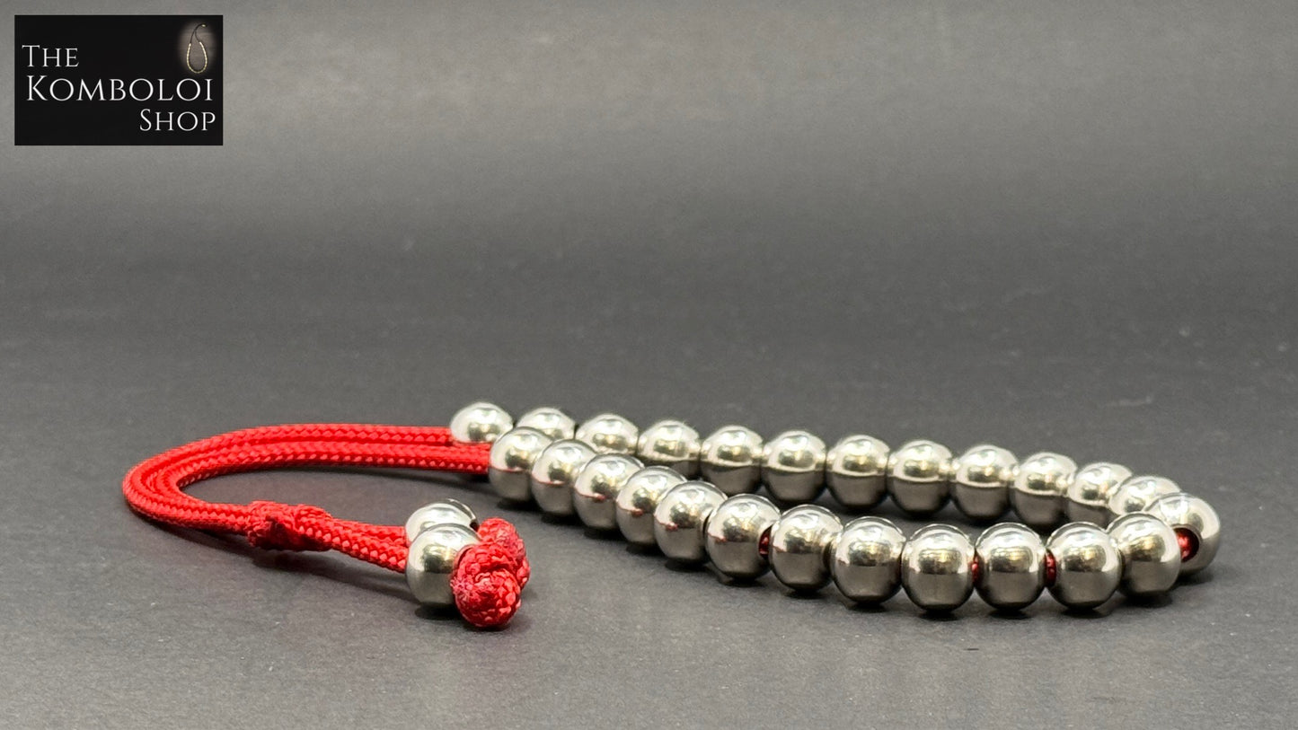 Modern Series Stainless Steel Worry Beads - Wearable (Long)