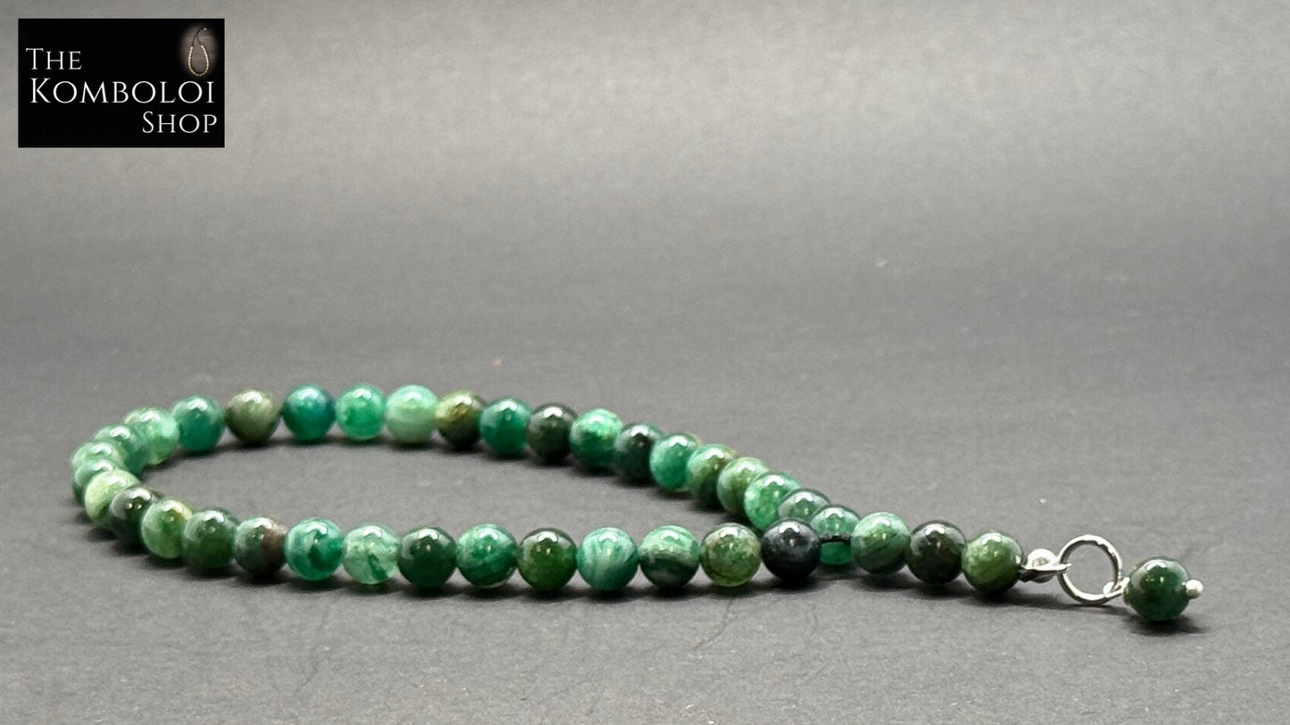 Mini Worry Beads - Emerald