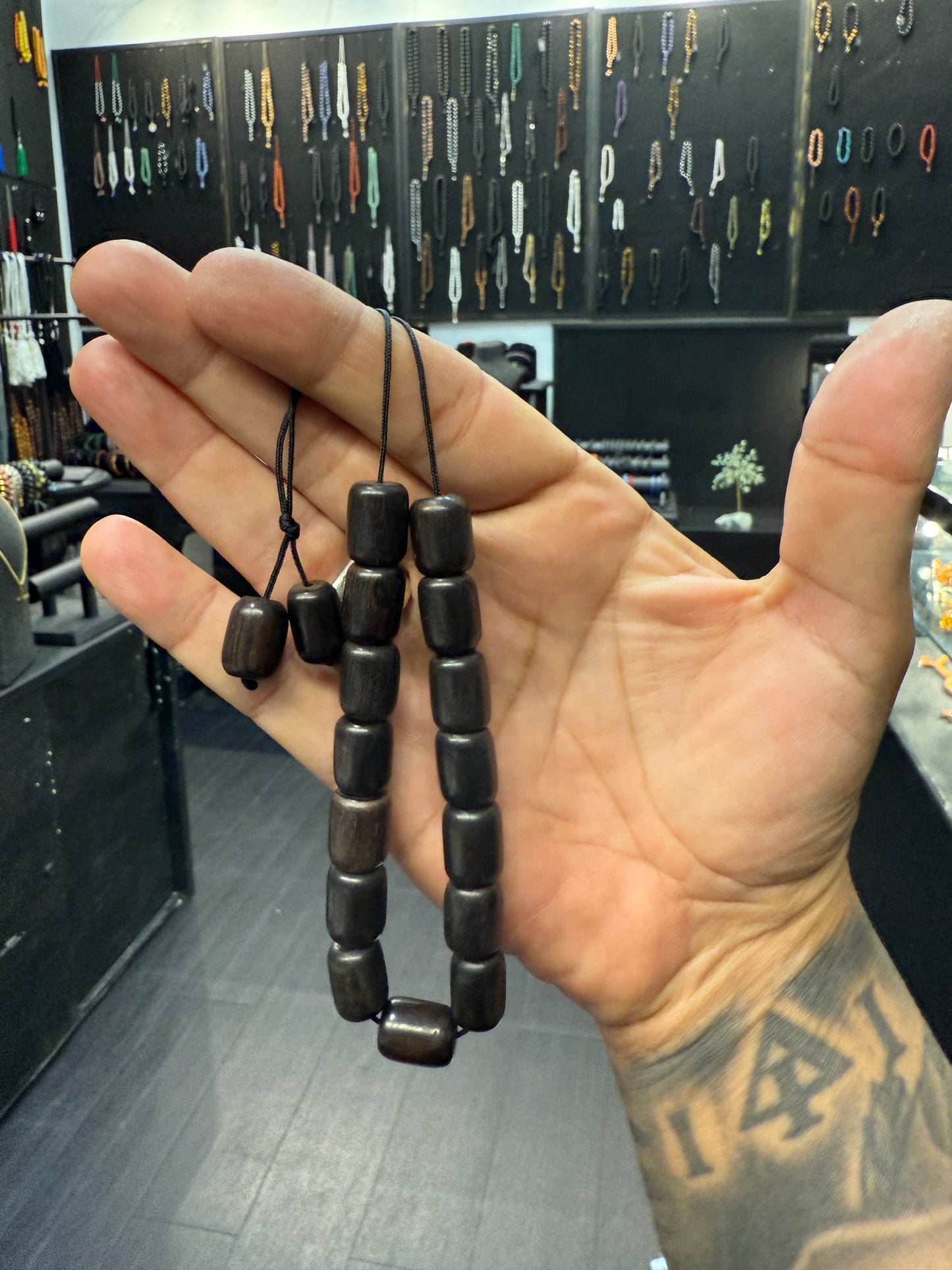 Ebony Komboloi / Worry Beads