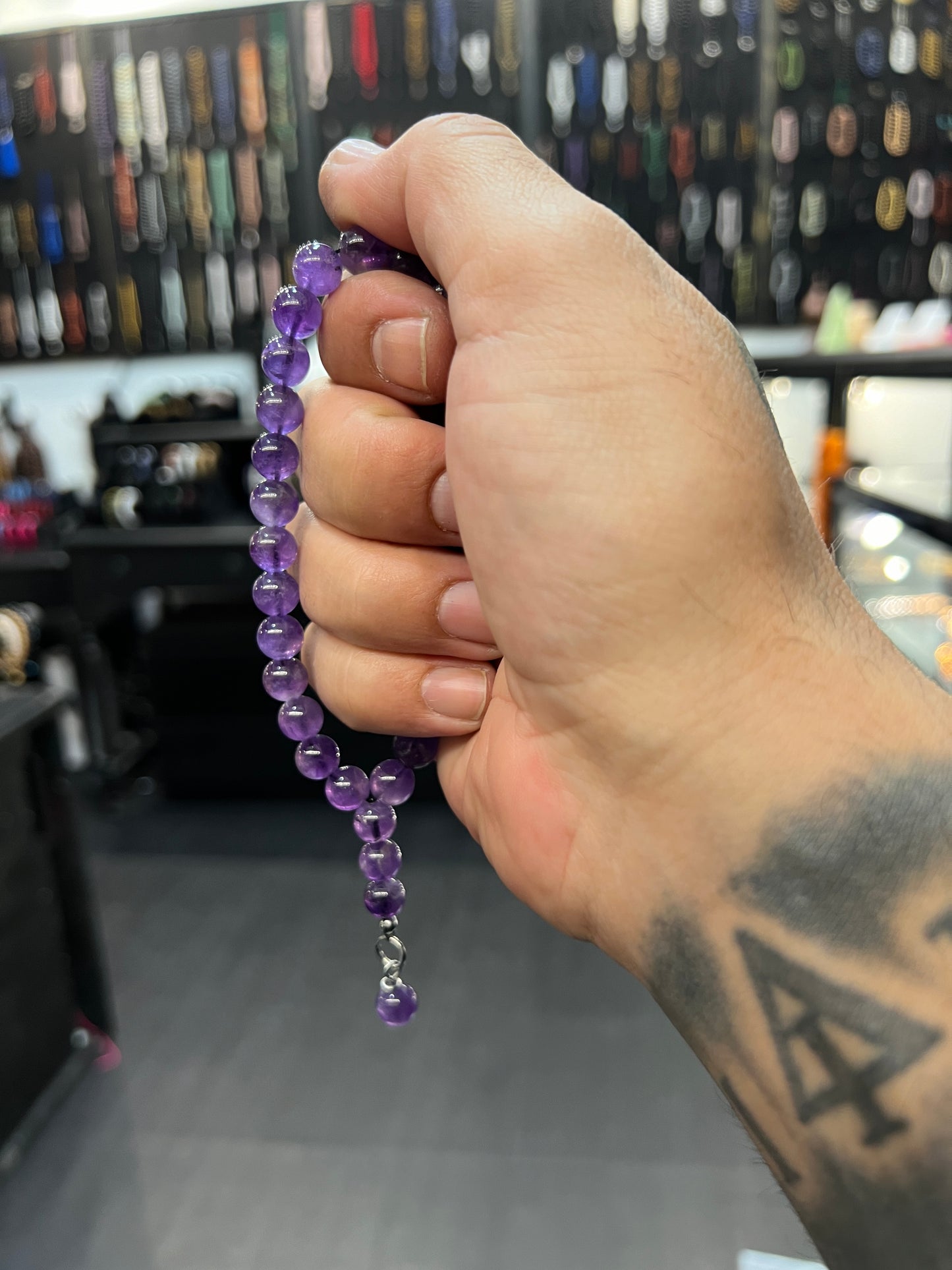 Amethyst Worry Beads