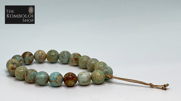 Imperial Jasper Worry Beads - Wearable MK3 (Short)