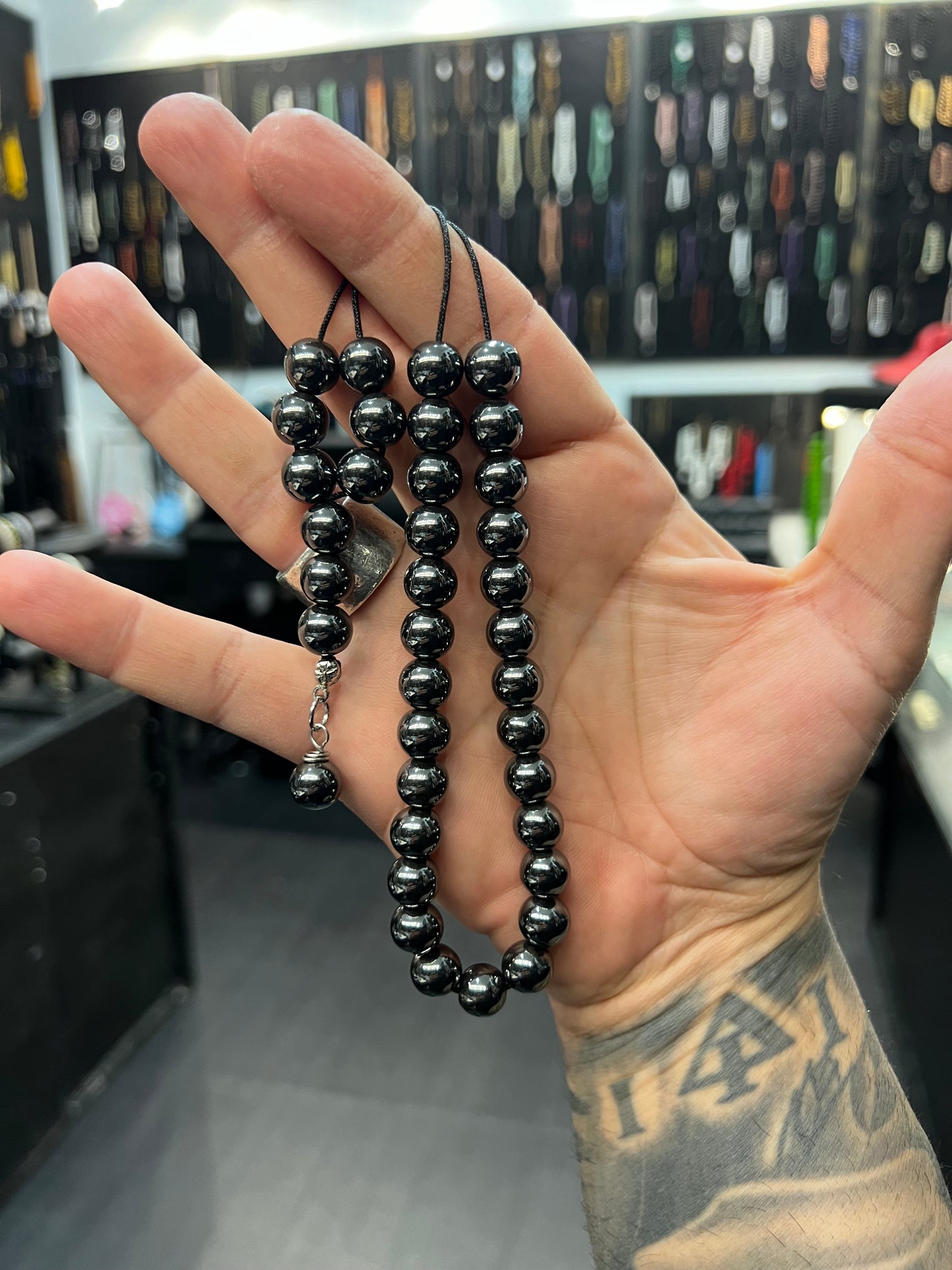 Hematite 33 Bead Komboloi