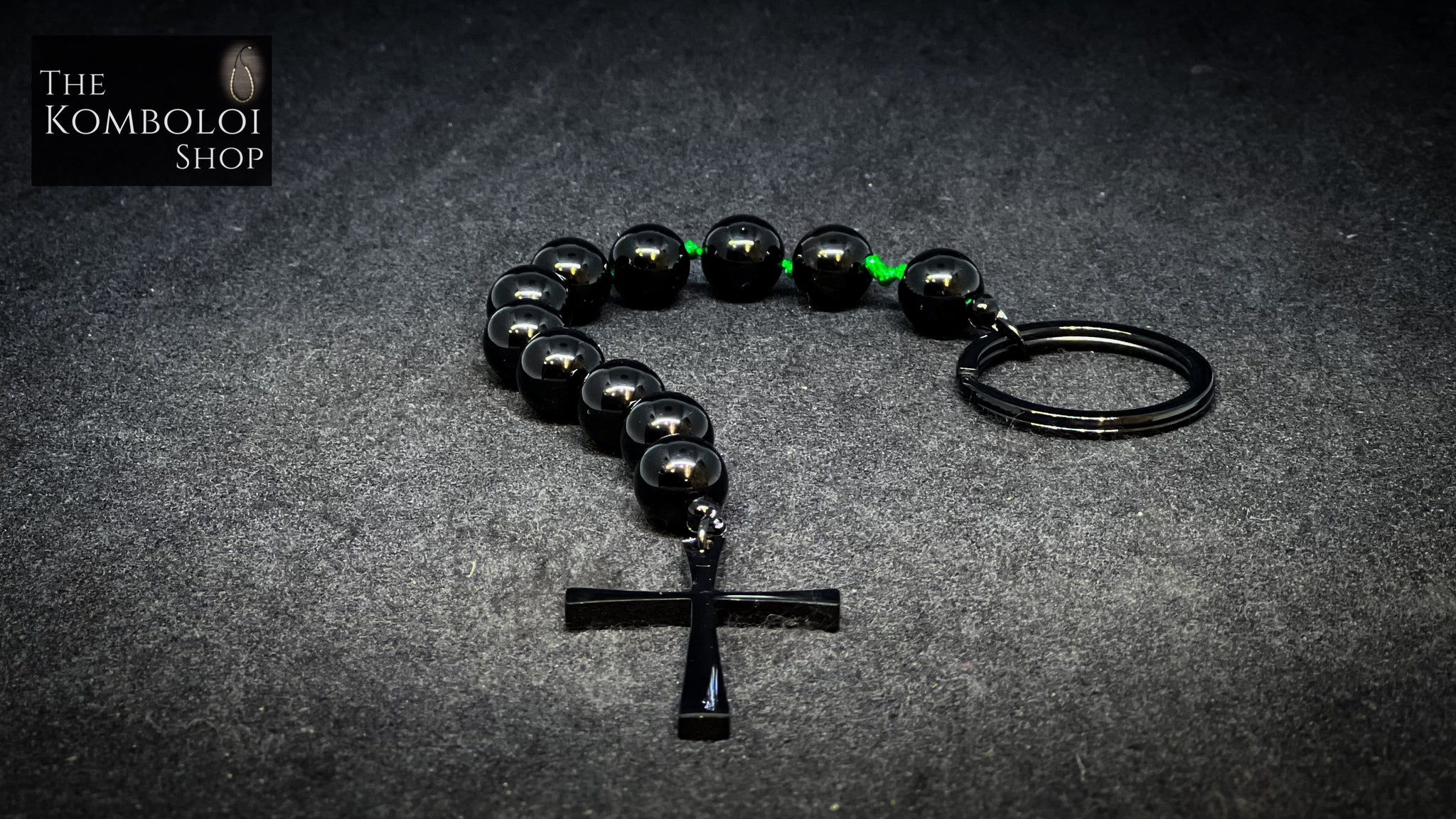 Irish Penal Rosary - Onyx