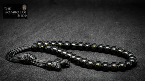 Modern Series Blackout 33 Bead Komboloi / Worry Beads