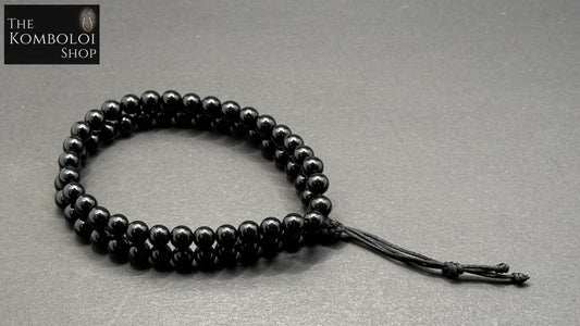 Onyx Wearable Komboloi / Worry Bead Bracelet -  MK3 V2