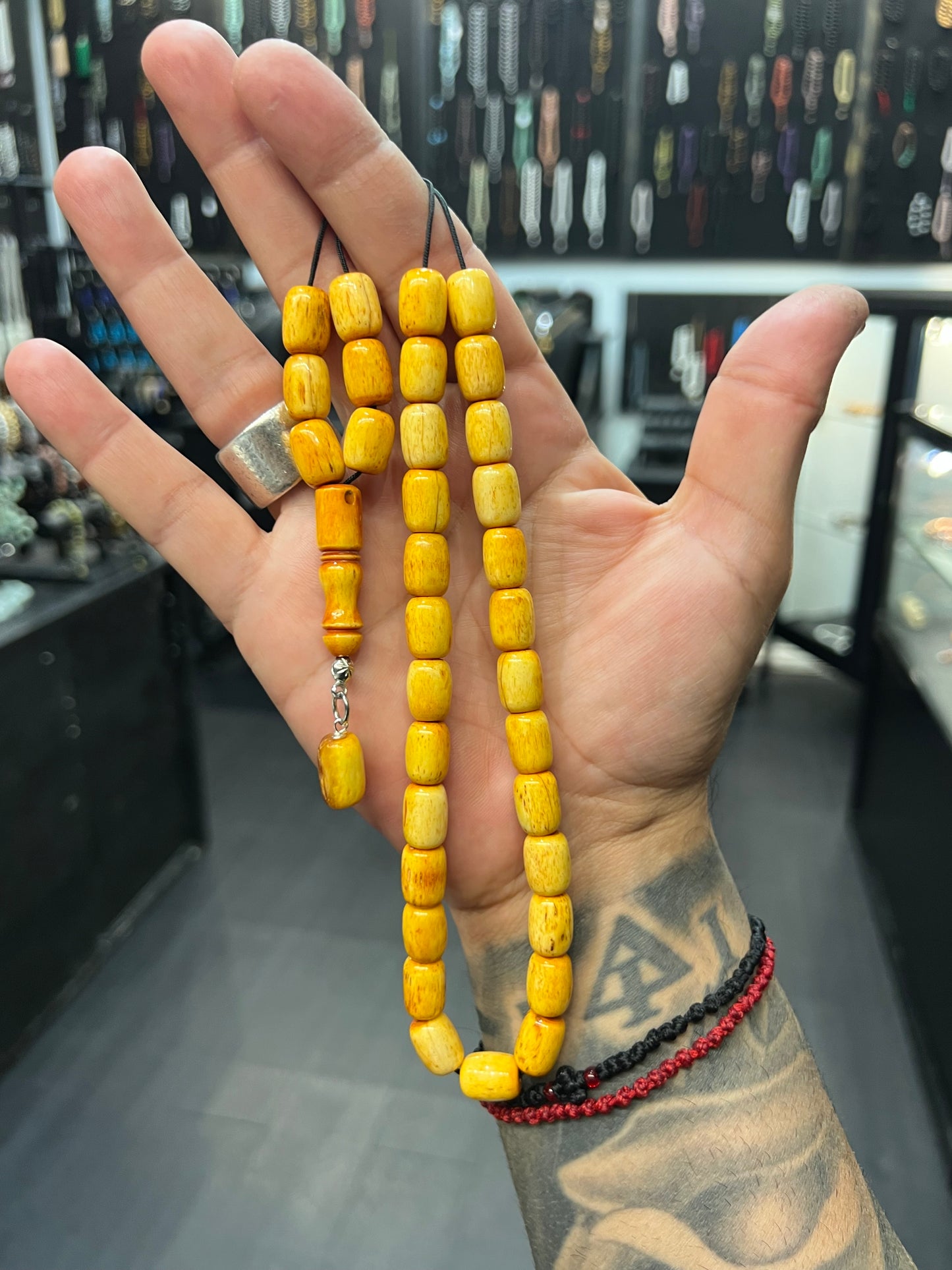 Camel Bone Komboloi / Worry Beads