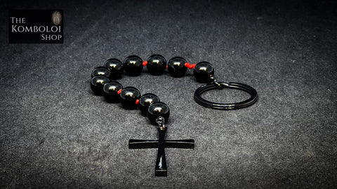 Irish Penal Rosary - Onyx