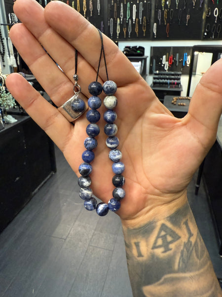 Sodalite 21 Bead Komboloi