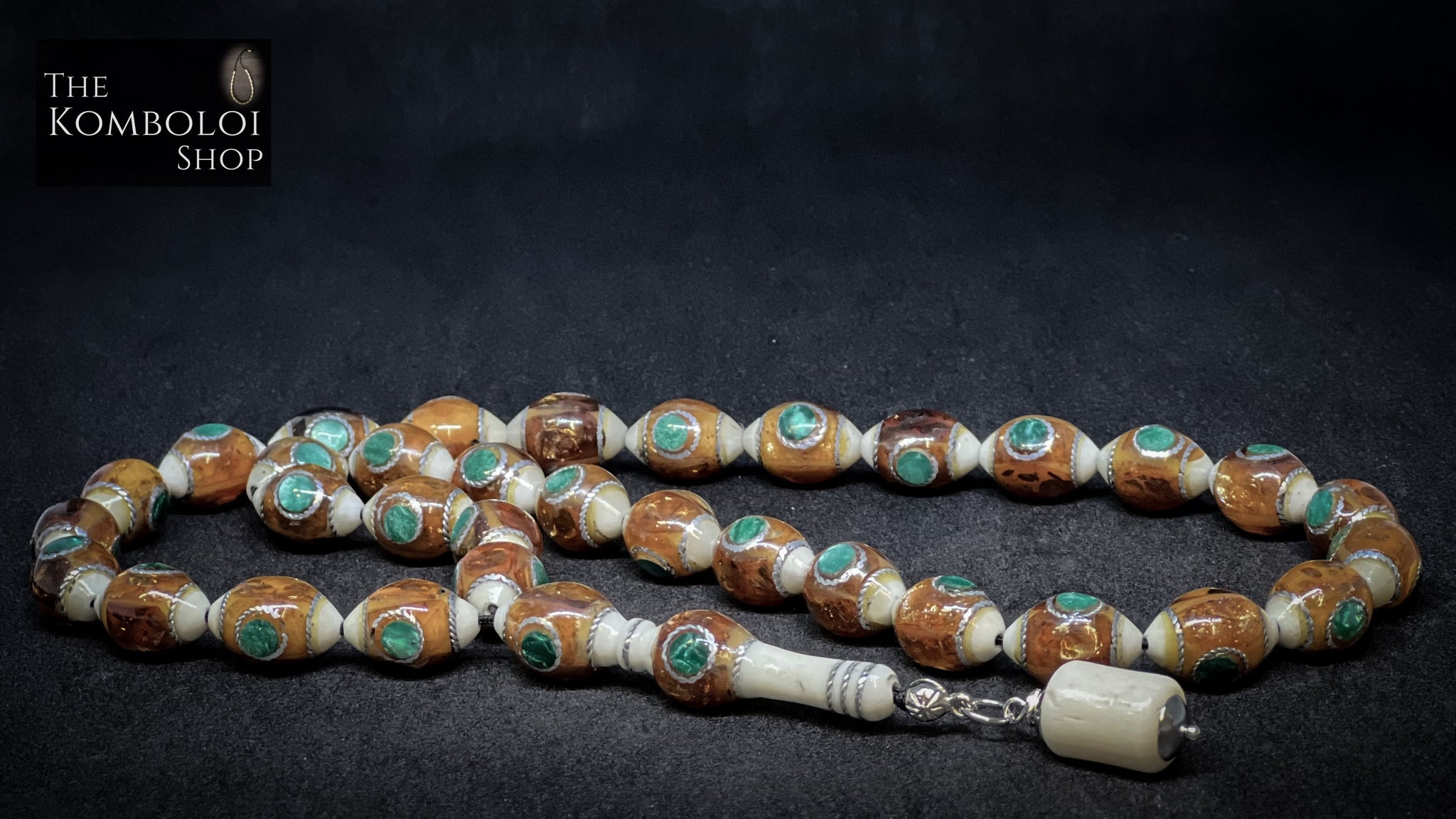 Camel Bone 33 Bead Komboloi / Worry Beads