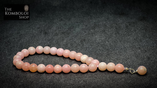 Pink Opal Worry Beads