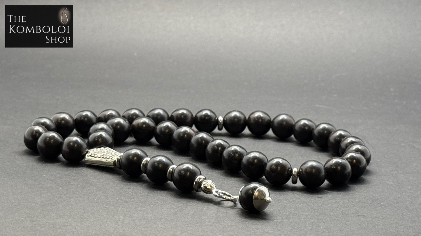 Ottoman Collection - 33 Bead Masbaha / Tasbih - Ebony