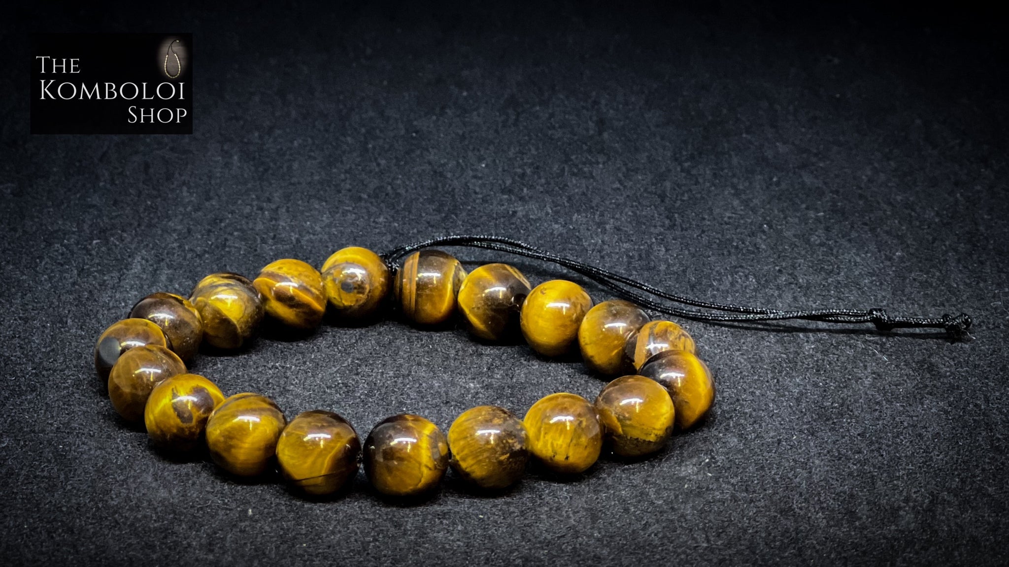 Tigers Eye Worry Beads - Wearable MK3 (Long)