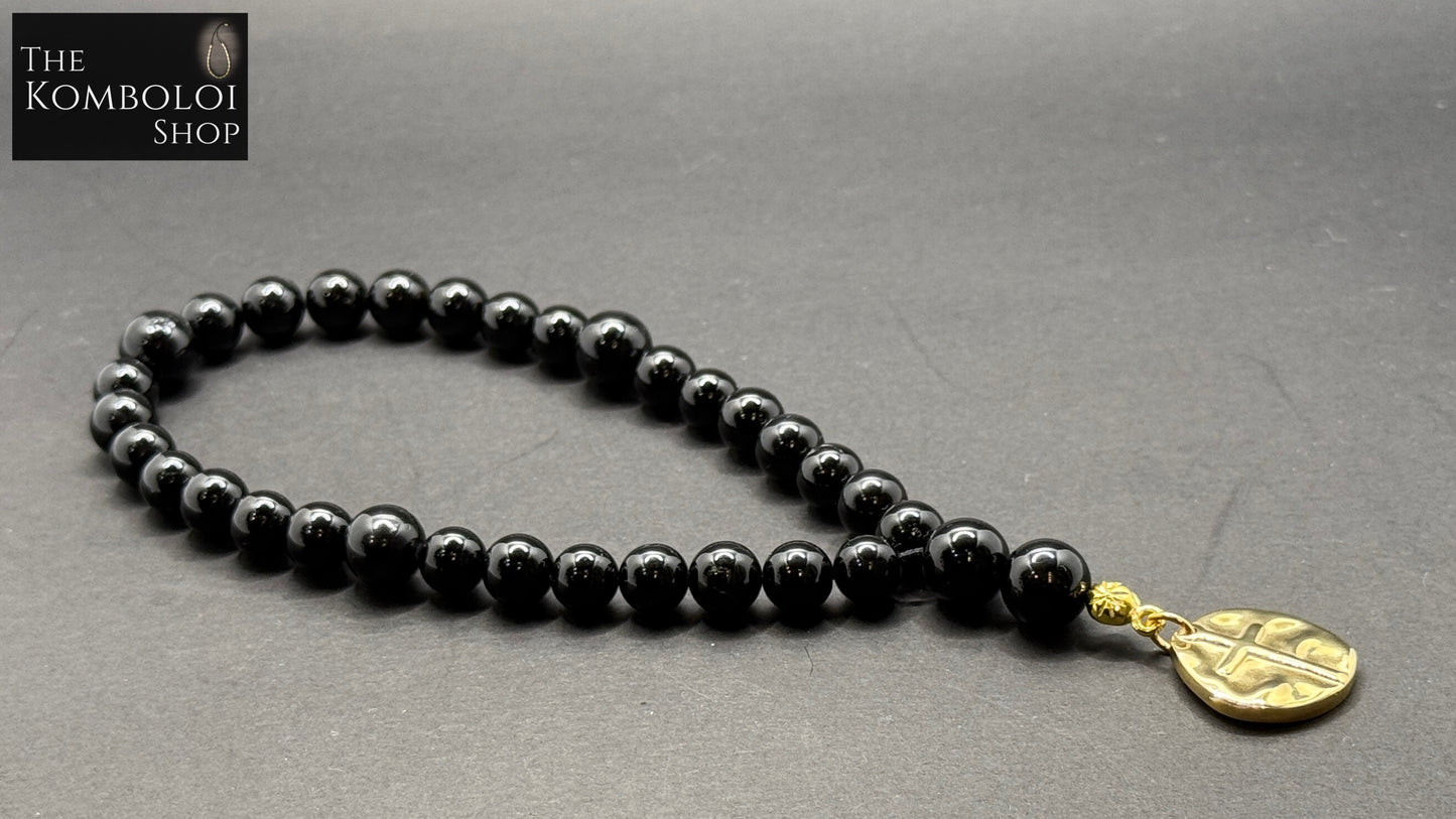 Tourmaline Anglican Rosary Beads