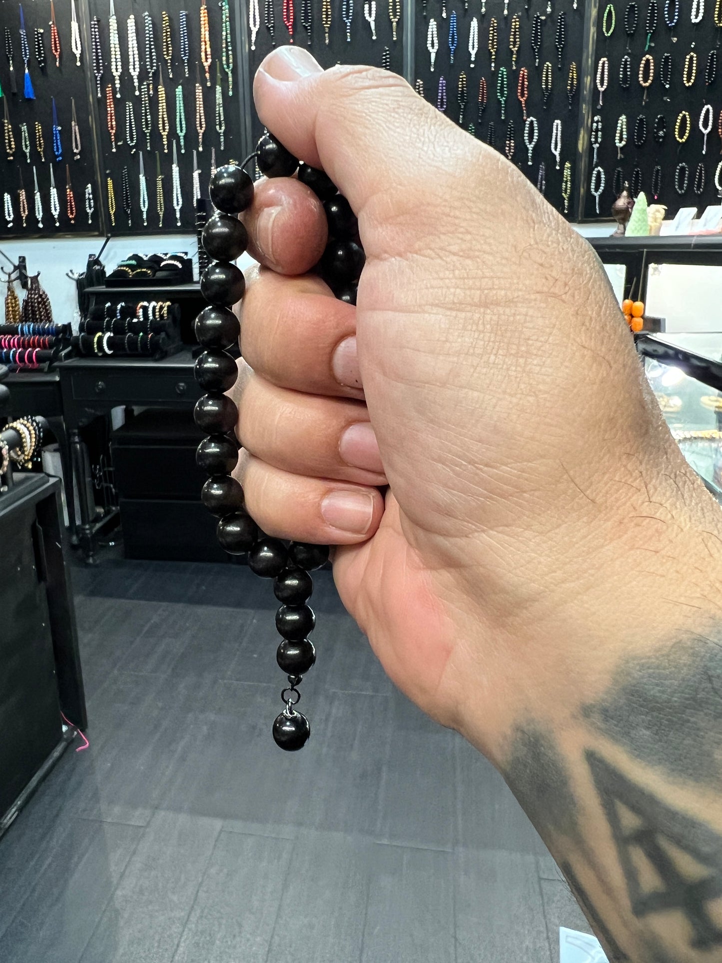 Ebony Worry Beads