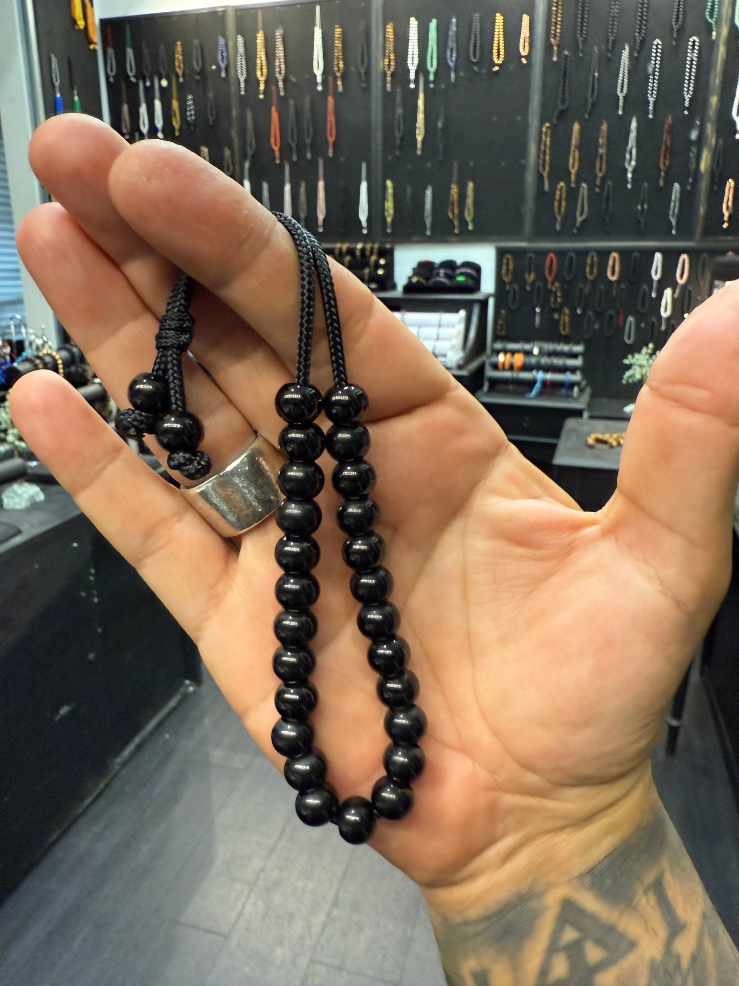 Modern Series Stainless Steel Worry Beads - Wearable (Long)