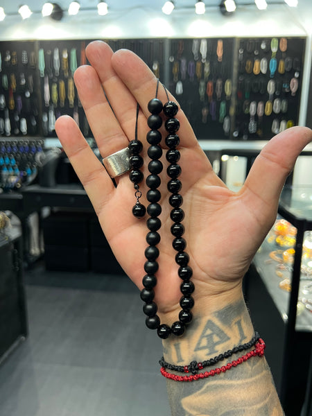 Onyx 33 Bead Komboloi / Worry Beads