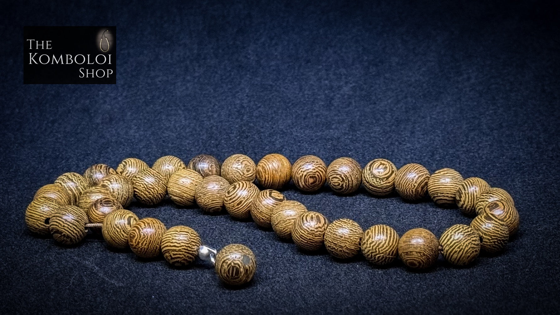 Wenge 33 Bead Worry Beads