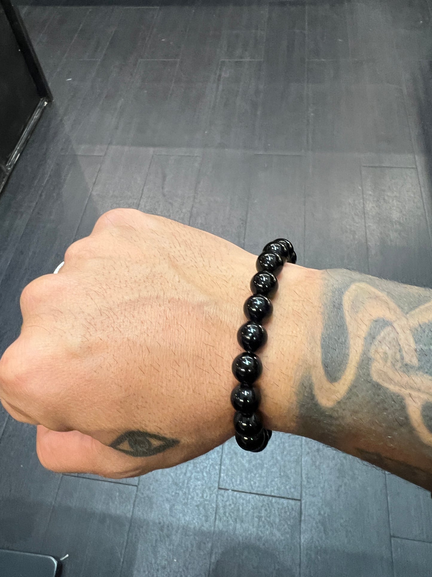 Onyx Wearable Worry Beads