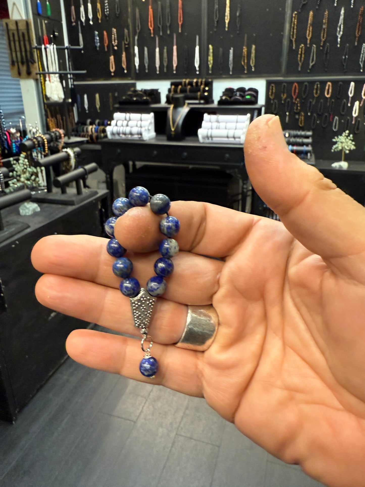 Lapis Lazuli Mini Ottoman Tasbih / Misbaha