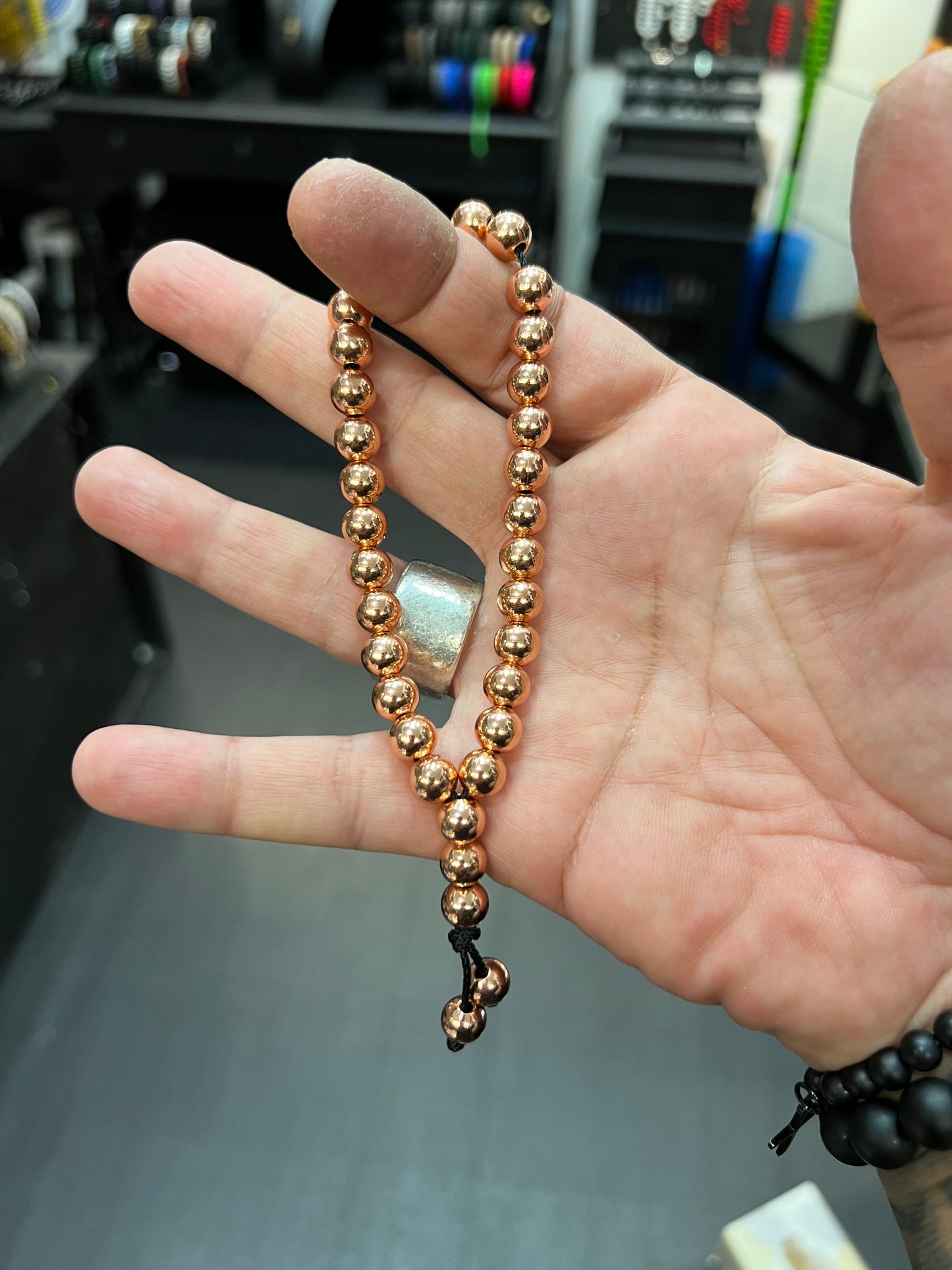 Copper Worry Beads