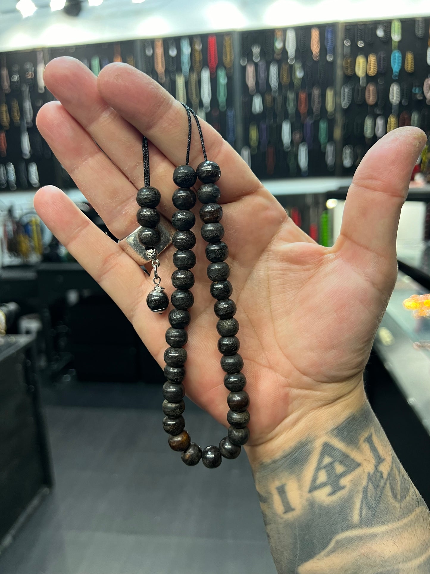 Bone 33 Bead Komboloi / Worry Beads