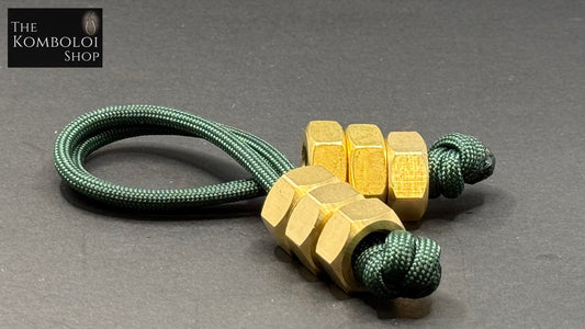 Industrial Series - Brass Triple Hex Begleri