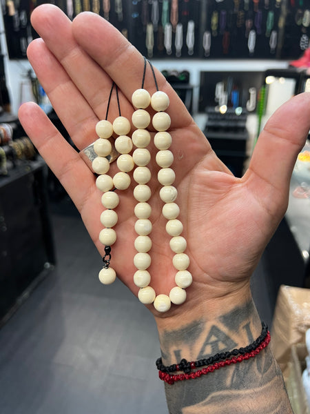 Bone Komboloi / Worry Beads