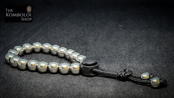 Modern Series Stainless Steel Worry Beads - Wearable (Short)