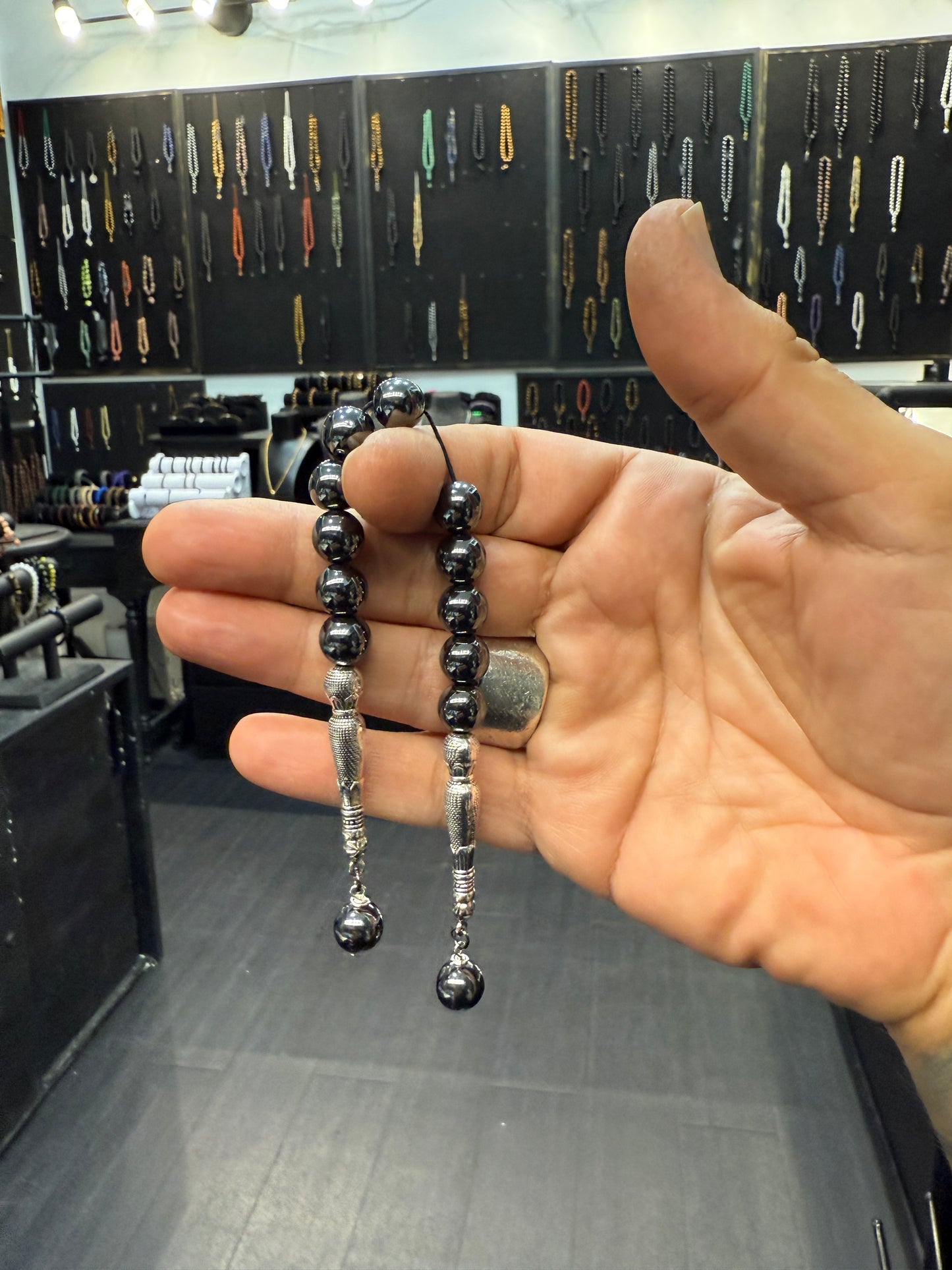 Hematite 11 Bead Tasbih / Misbaha