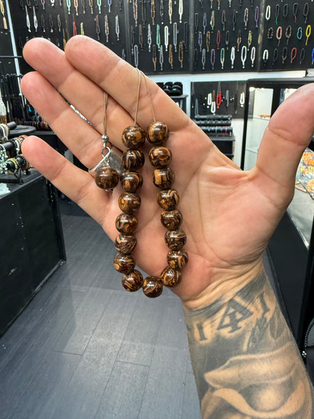 Natural Cinnamon Komboloi / Worry Beads