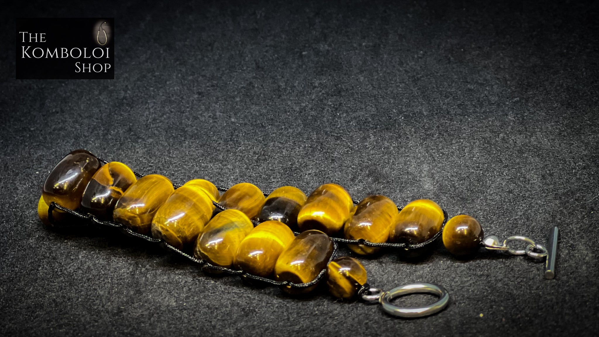 Prison Series Russian Chetki - Wearable Bracelet (Tigers Eye)