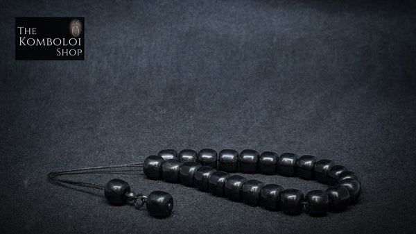 Obsidian 23 Bead Komboloi / Worry Beads