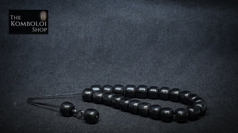 Obsidian 23 Bead Komboloi / Worry Beads