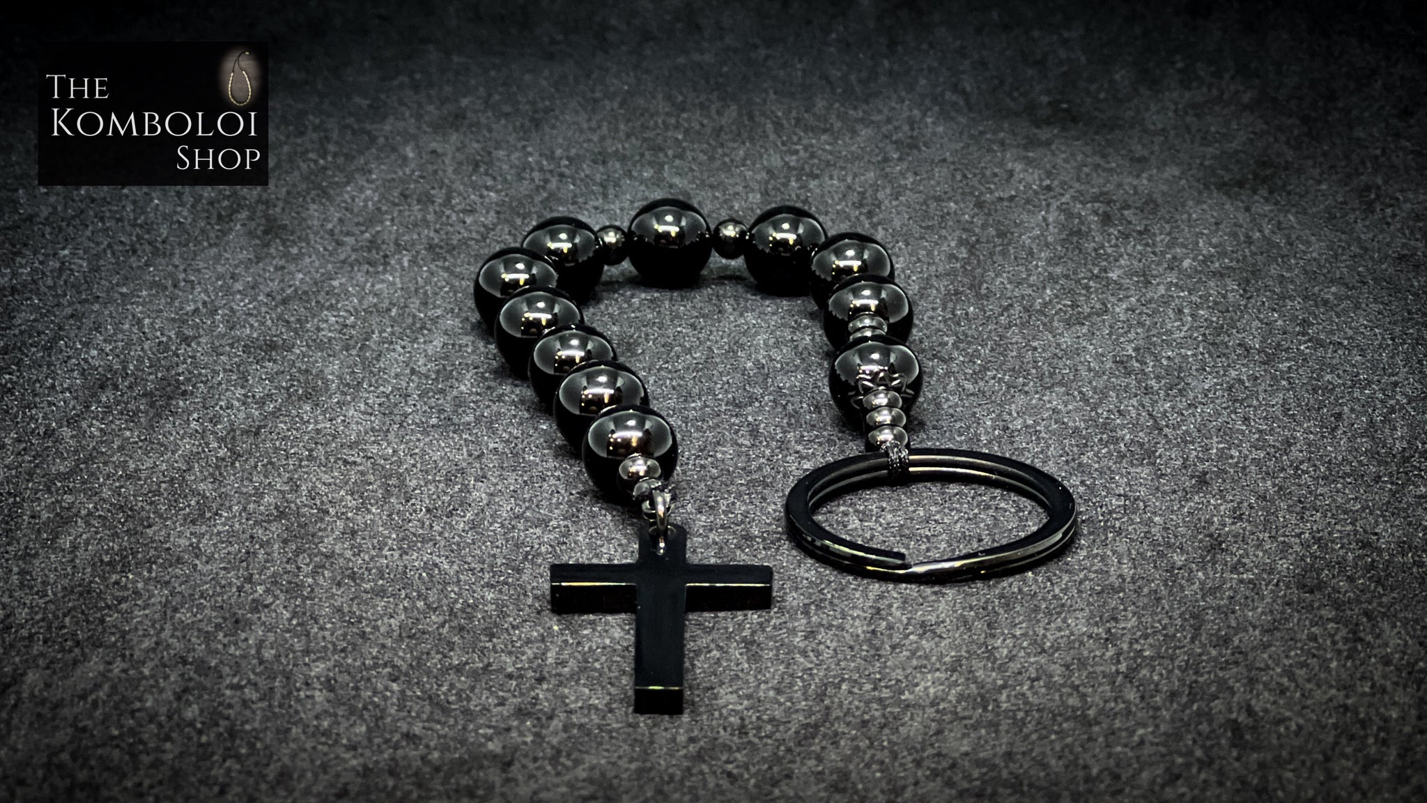 Irish Penal Rosary - Onyx