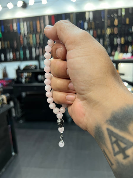 Rose Quartz Worry Beads