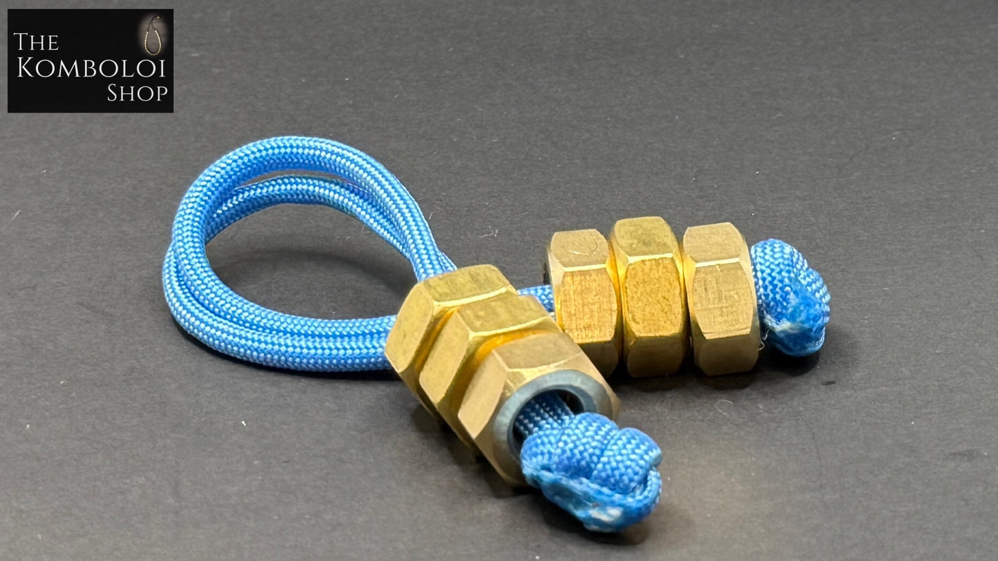 Industrial Series - Brass Triple Hex Begleri