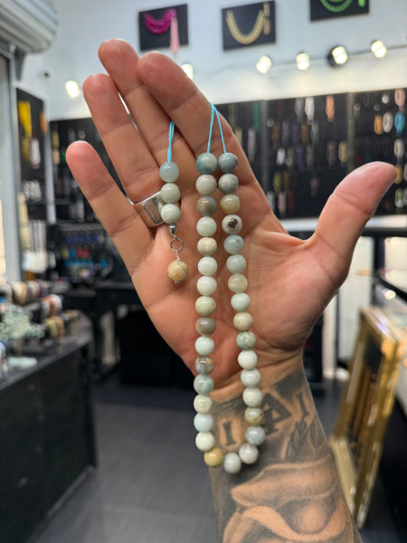 Amazonite 33 Bead Komboloi