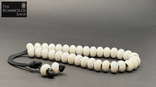 Brass Core Resin 33 Bead Komboloi / Worry Beads