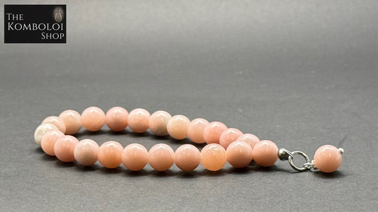 Pink Opal Worry Beads