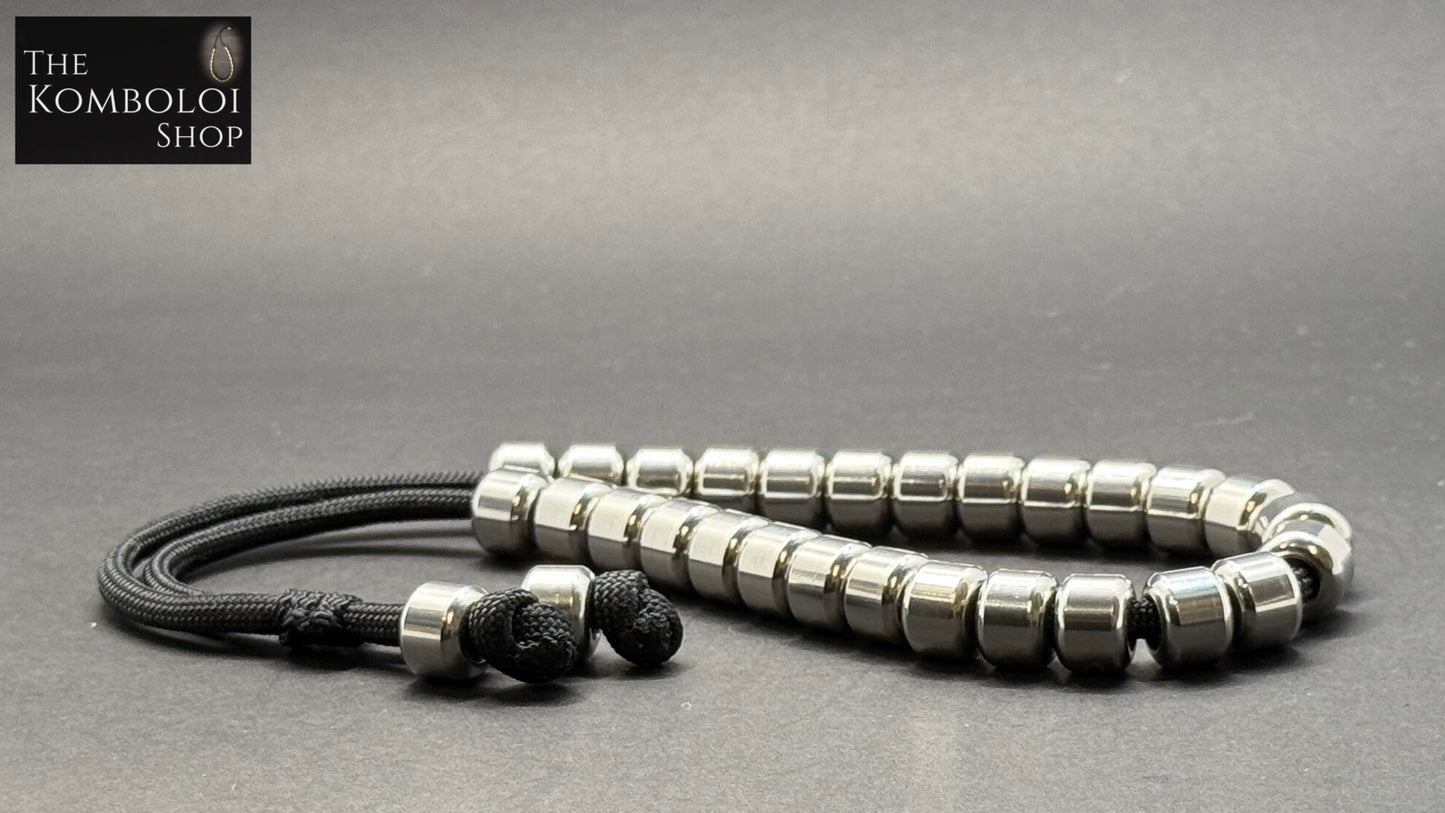 Modern Series V2 Stainless Steel Worry Beads - Wearable (Long)