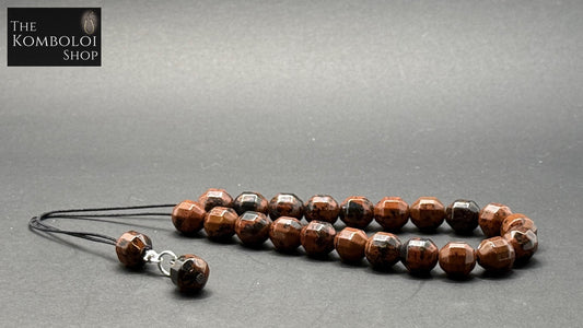 Mahogany Obsidian 21 Bead Komboloi