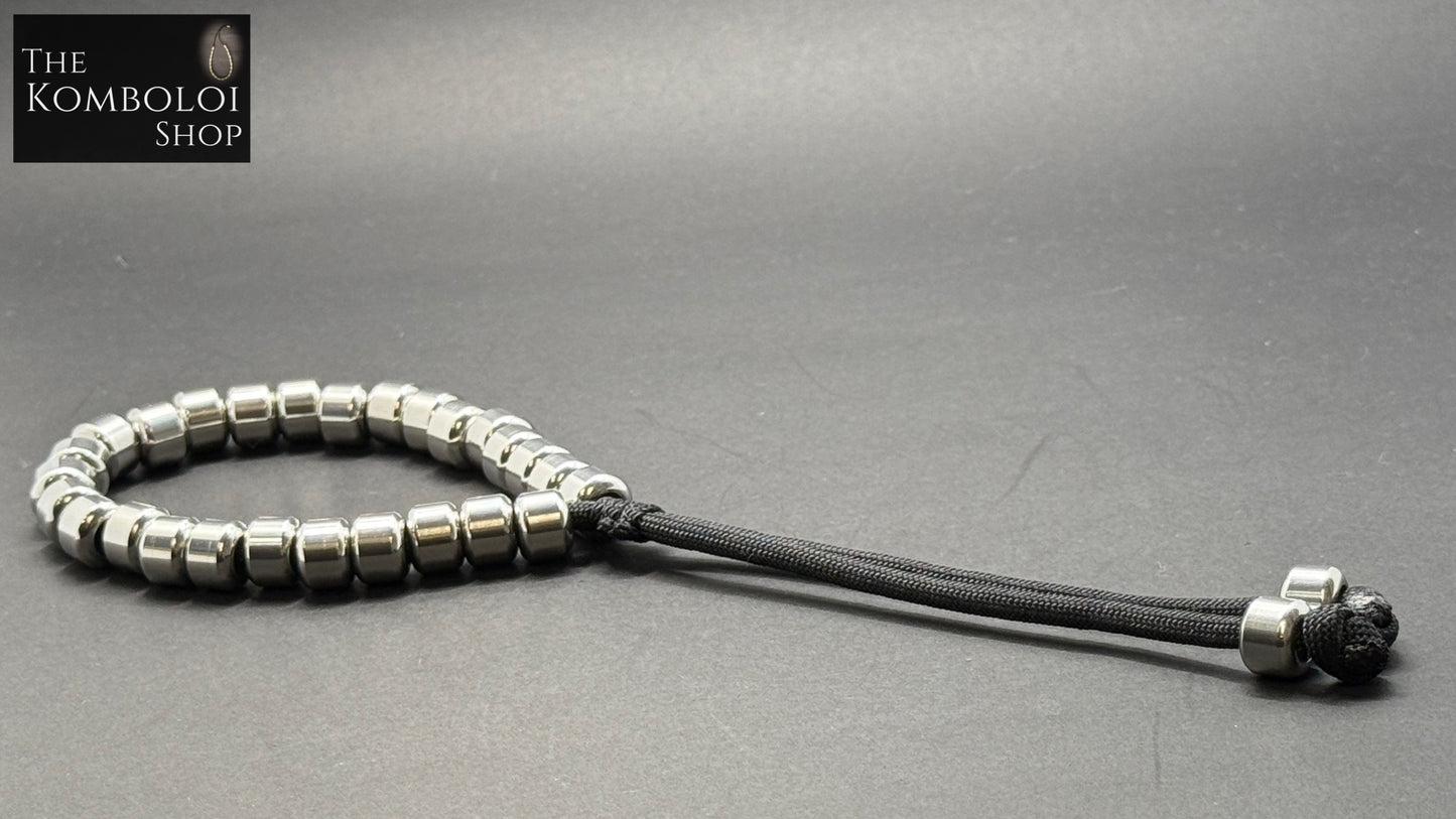 Modern Series V2 Stainless Steel Worry Beads - Wearable (Long)