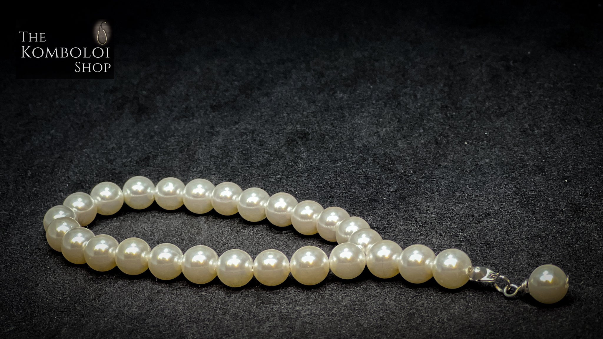 Mother of Pearl
 Wearable Worry Beads