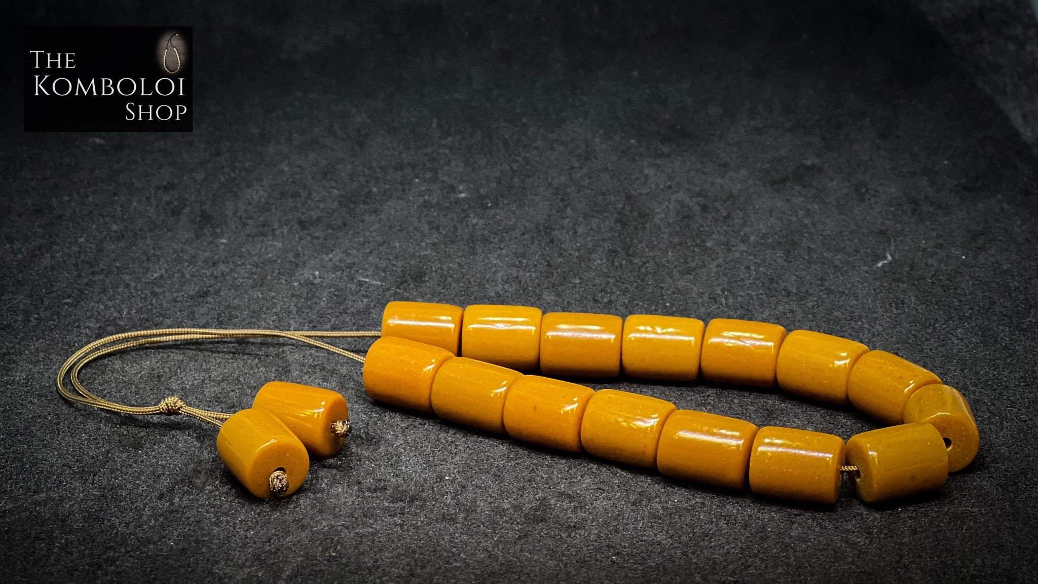 Pressed Baltic Amber  Komboloi / Worry Beads