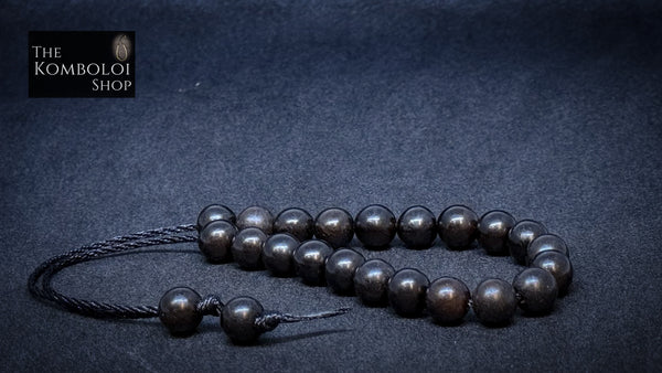 Ebony Wearable Worry Beads