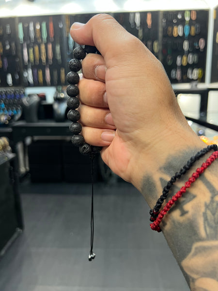 Volcanic Lava Worry Beads - Wearable MK3 (Long)