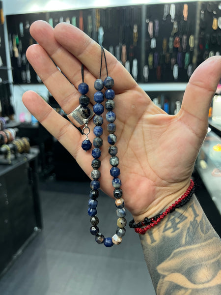 Sodalite 33 Bead Komboloi / Worry Beads