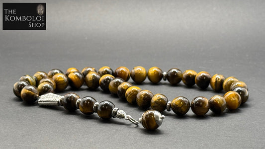 Ottoman Collection - 33 Bead Masbaha / Tasbih - Tigers Eye