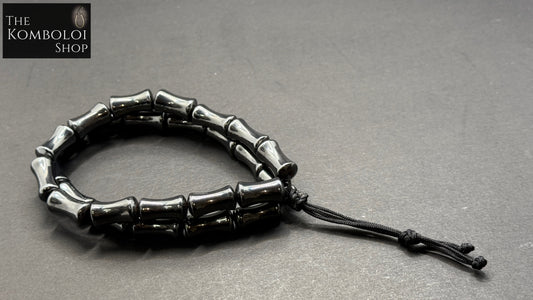 Hematite Komboloi / Worry Bead Bracelet -  MK3 V2